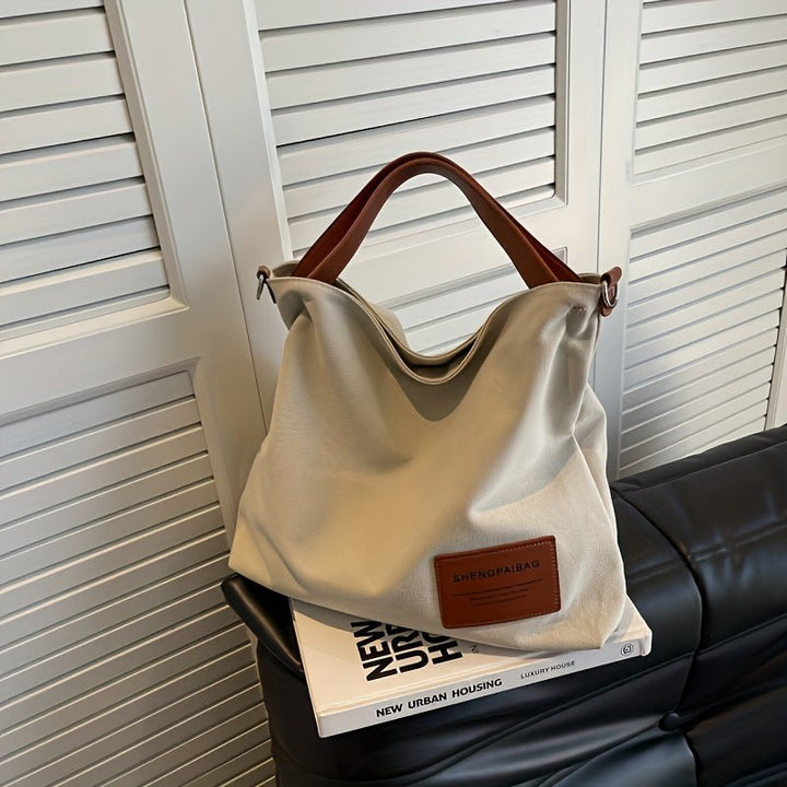 Marisa | Ampia borsa tote in tela 4