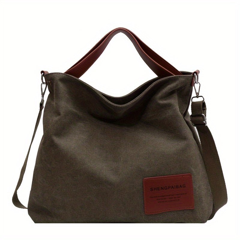 Marisa | Ampia borsa tote in tela 5