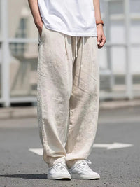 Emilio | Pantaloni da uomo in lino traspirante