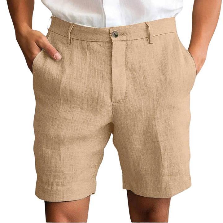 Maro | Pantaloni Corti Uomo in Lino – Leggeri, Traspiranti e Modern Fit 5