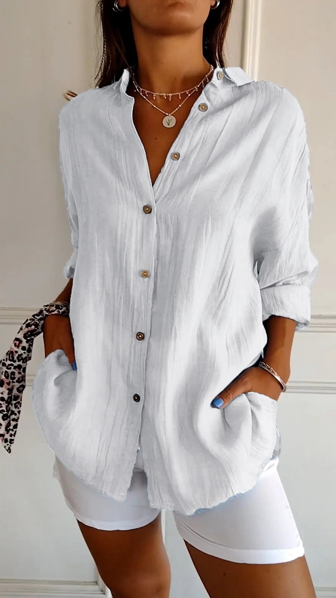 Martina | Camicia Donna Elegante e Comoda per Uso Quotidiano 11