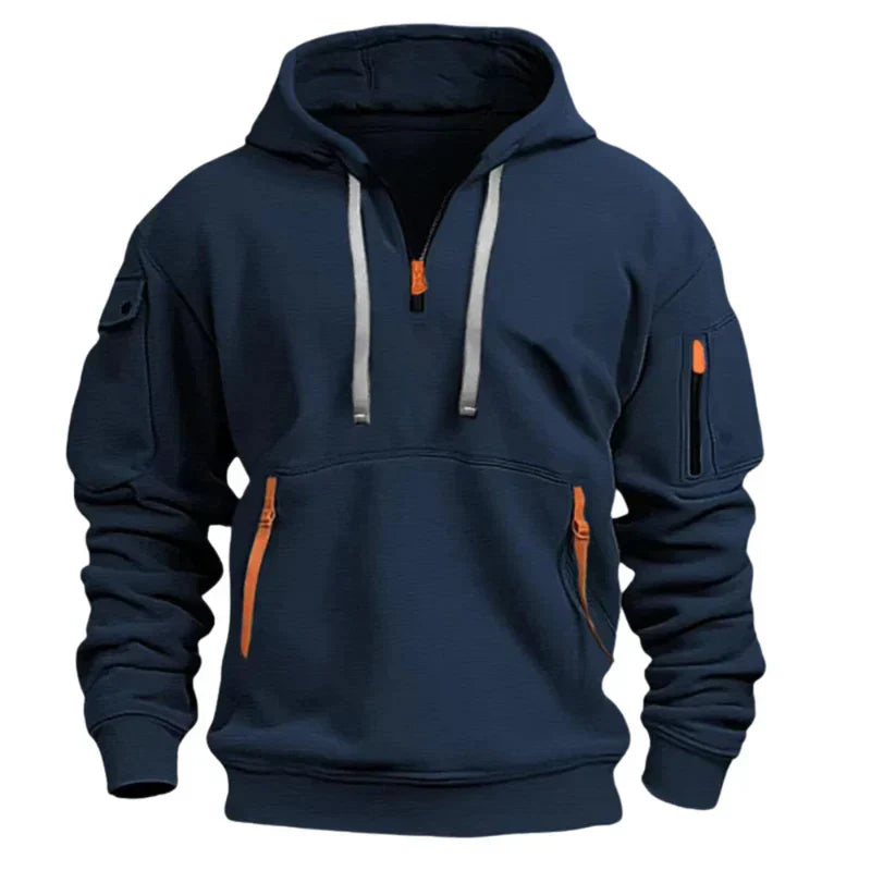 Maverick | Casual Felpa Uomo con Cappuccio Comoda e Versatile 0