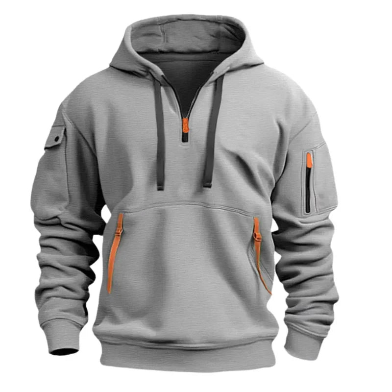 Maverick | Casual Felpa Uomo con Cappuccio Comoda e Versatile 2