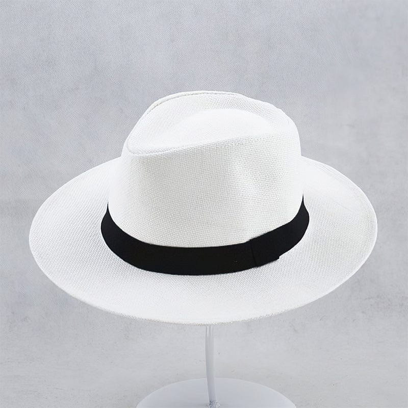Maverick | Elegante Cappello Panama in Paglia Naturale Fatto a Mano 0