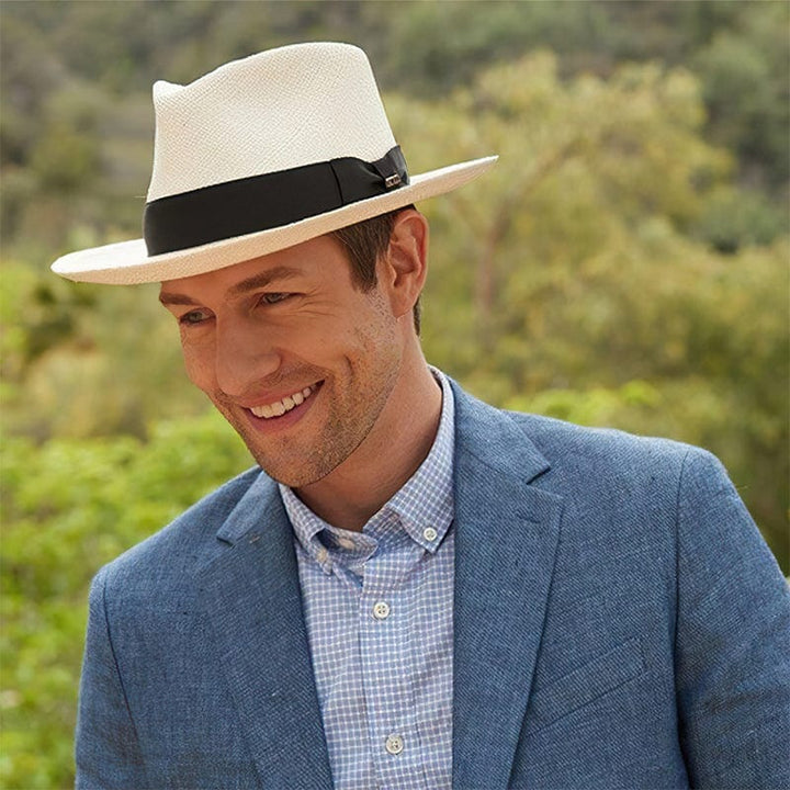 Maverick | Elegante Cappello Panama in Paglia Naturale Fatto a Mano 2