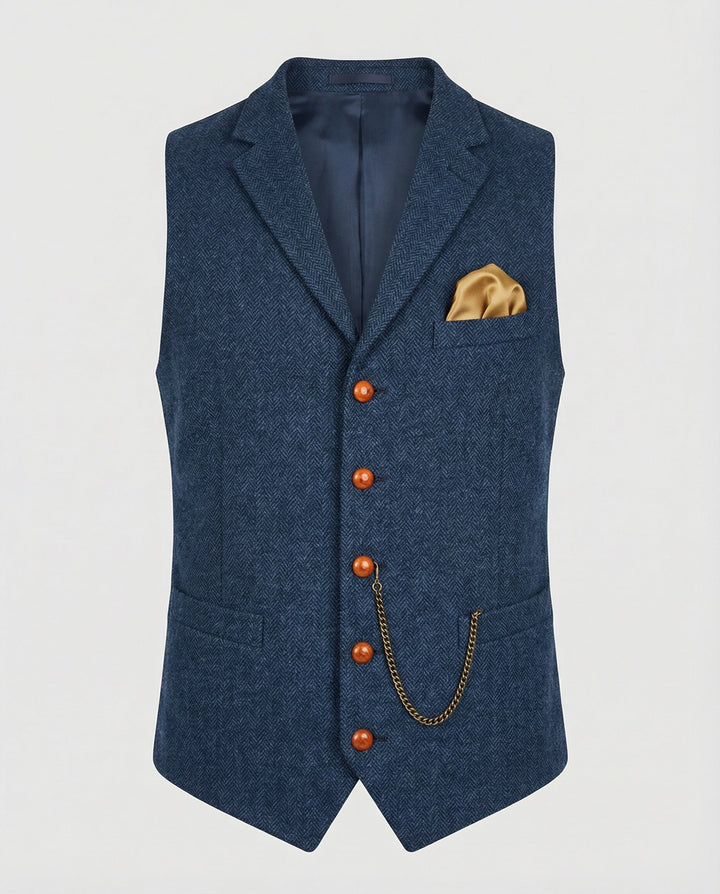 Maverick | Gilet Vintage Elegante e Versatile da Uomo 8
