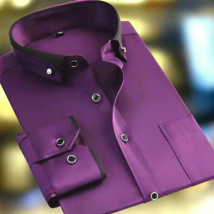 Maverick | Maglia Uomo Cotone Elegante Maniche Lunghe Fit Regolare 6