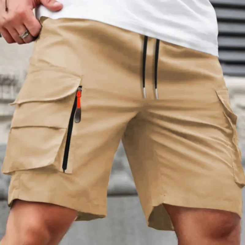 Maverick | Pantaloncini Cargo Uomo Leggeri, Resistenti e Versatili con Tasche Laterali 4