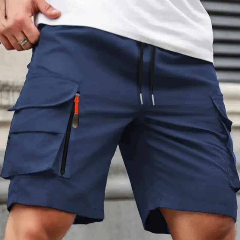 Maverick | Pantaloncini Cargo Uomo Leggeri, Resistenti e Versatili con Tasche Laterali 5