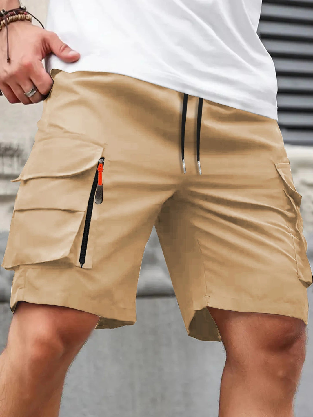 Maverick | Pantaloncini Cargo Uomo Leggeri, Resistenti e Versatili con Tasche Laterali 7