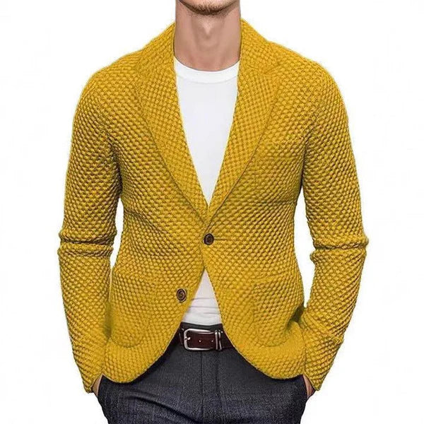 Max | Blazer elegante con motivo a spina di pesce 5