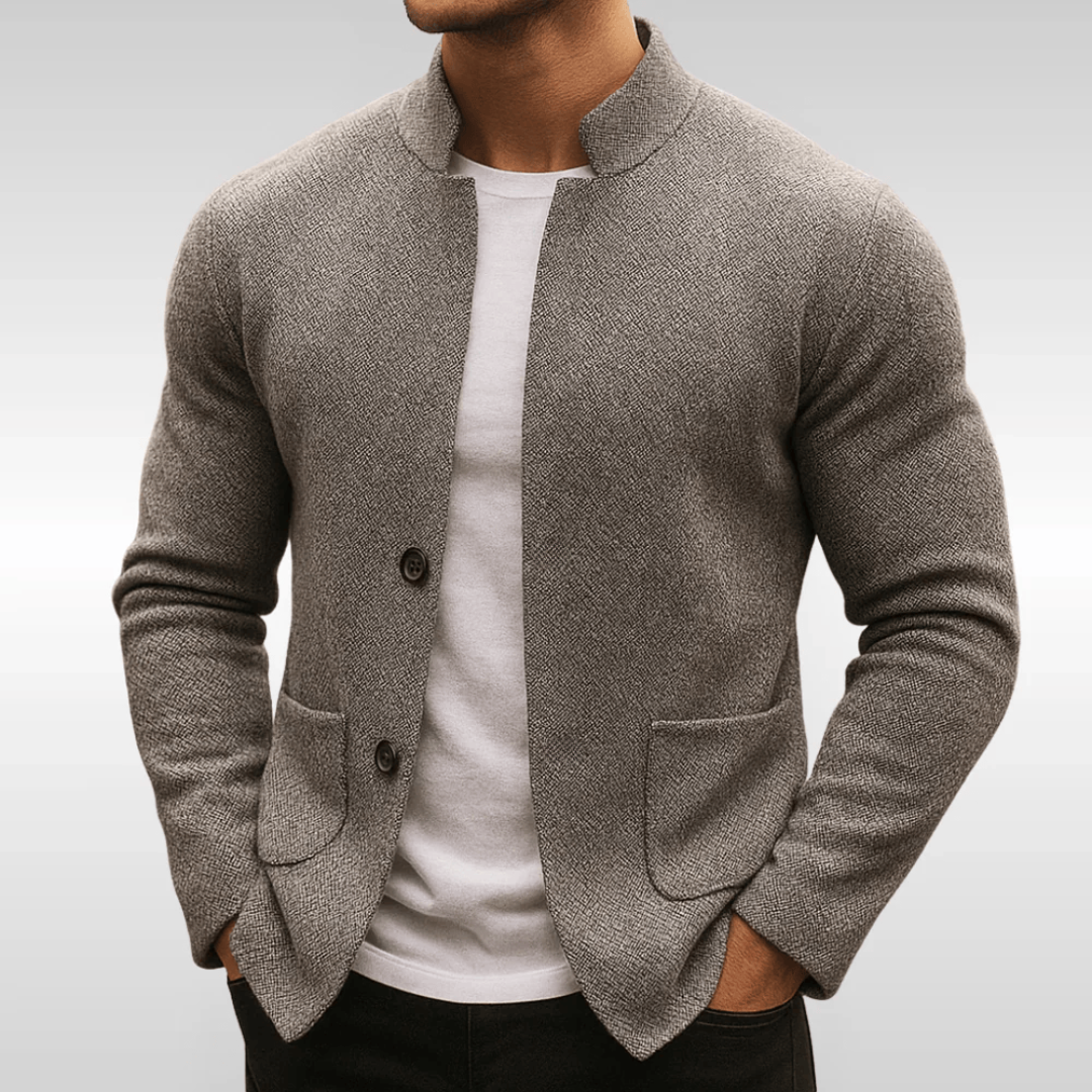 Maxim | Elegante e Versatile Cardigan Uomo in Maglia Premium 0