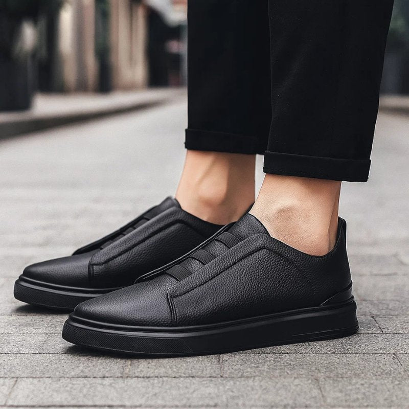 Maximo | Eleganti e Comode Sneakers Slip-On in Pelle da Uomo 5