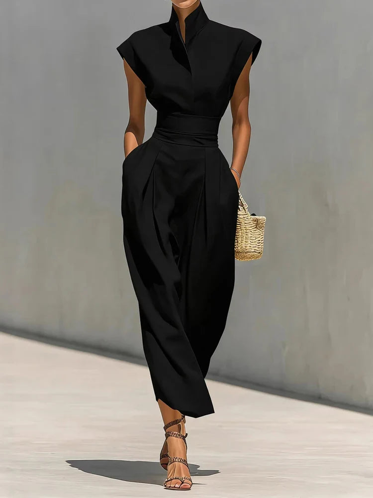 Maya | Elegante Abito Midi Strutturato per Donna 1