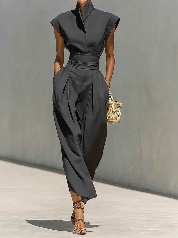 Maya | Elegante Abito Midi Strutturato per Donna 2