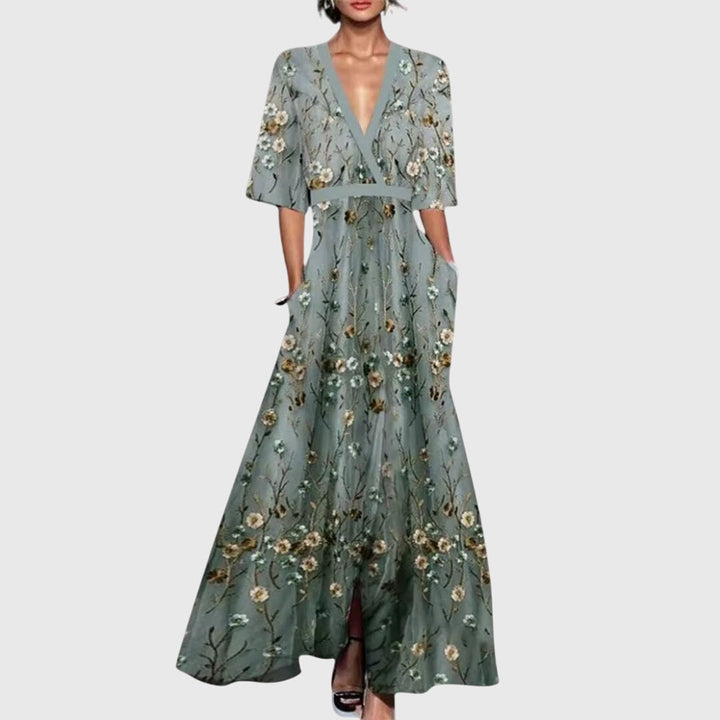 Maya | Elegante e Floreale Abito Primaverile Femminile 2