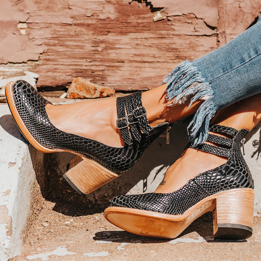 Melania | Eleganti e Comodi Tacchi Donna in Pelle - Scarpe con Tacco Versatili per Ogni Occasione 5