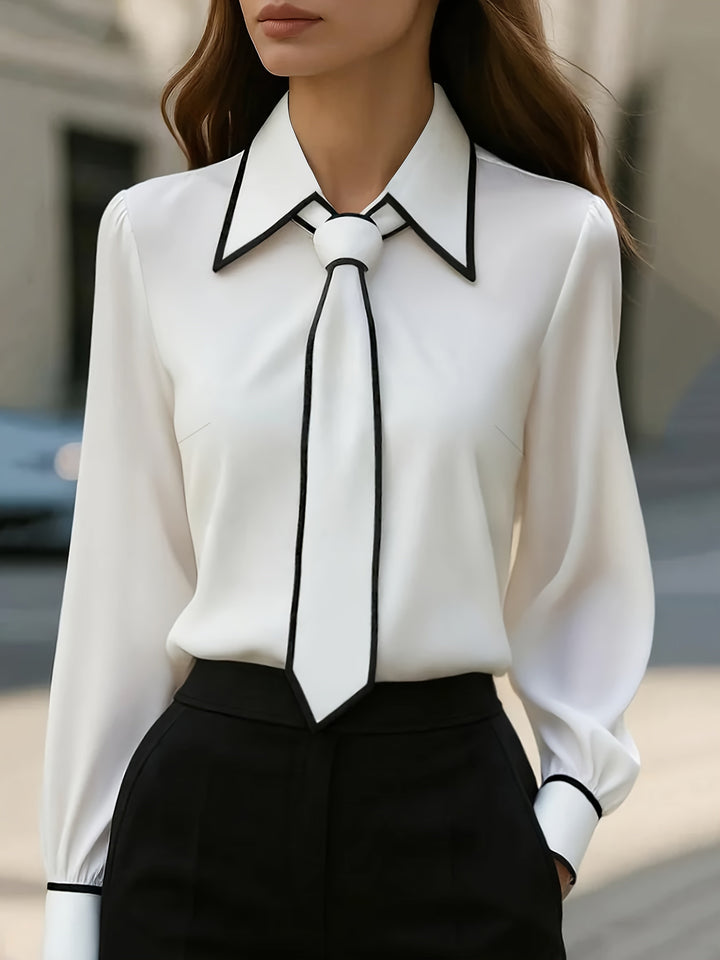 Mila | Elegante Camicetta Donna Versatile per Ufficio e Serate 0