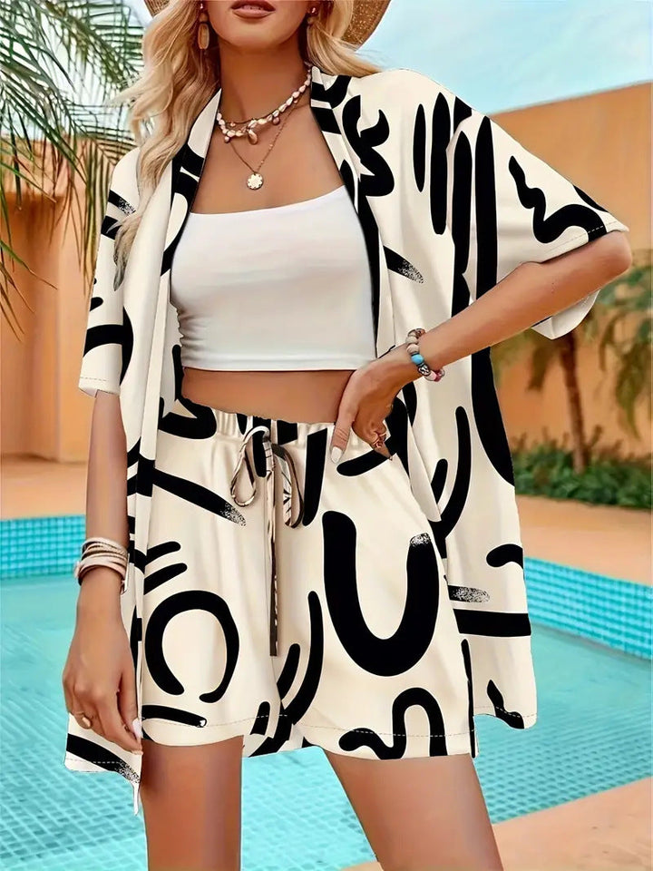 Mila | Elegante, Leggero e Floreale Set Kimono per Donna 4