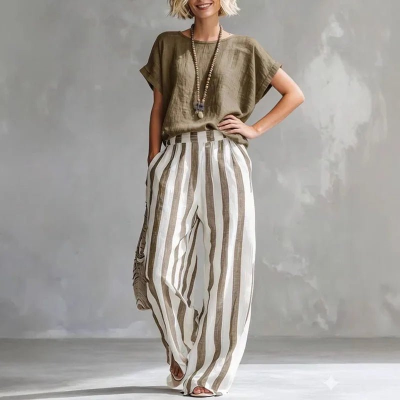 Mila | Elegante e Leggero Completo Estivo da Donna in Due Pezzi 2
