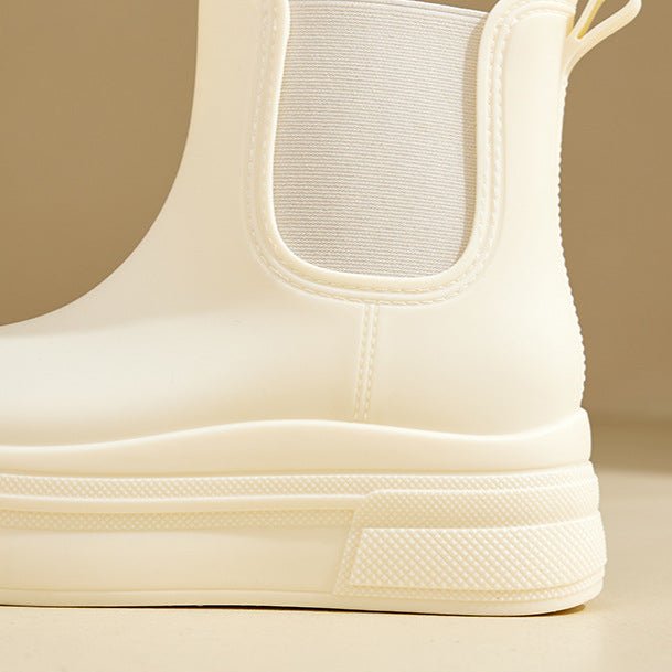 Mila | Eleganti e Impermeabili Stivaletti Donna Chelsea con Plateau 7