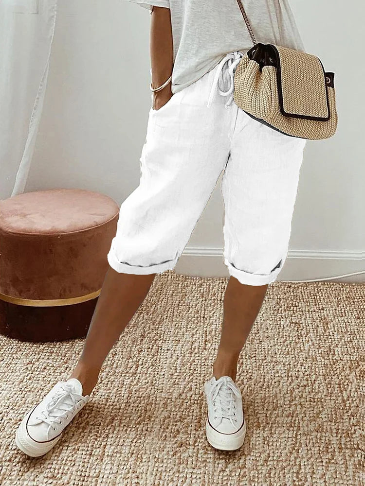 Mila | Pantaloncini estivi da donna leggeri e comodi 2