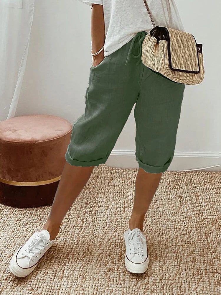 Mila | Pantaloncini estivi da donna leggeri e comodi 3