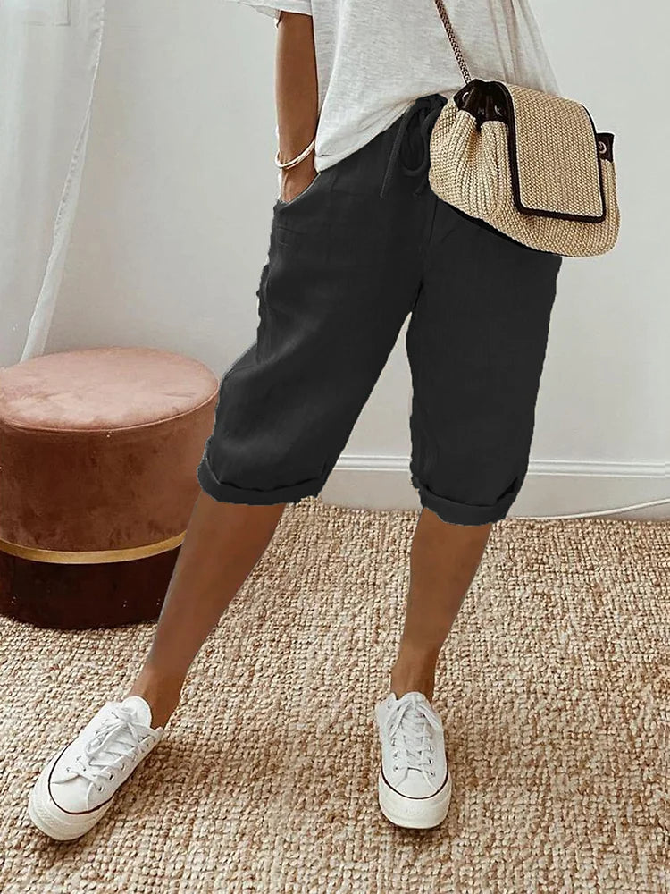 Mila | Pantaloncini estivi da donna leggeri e comodi 4