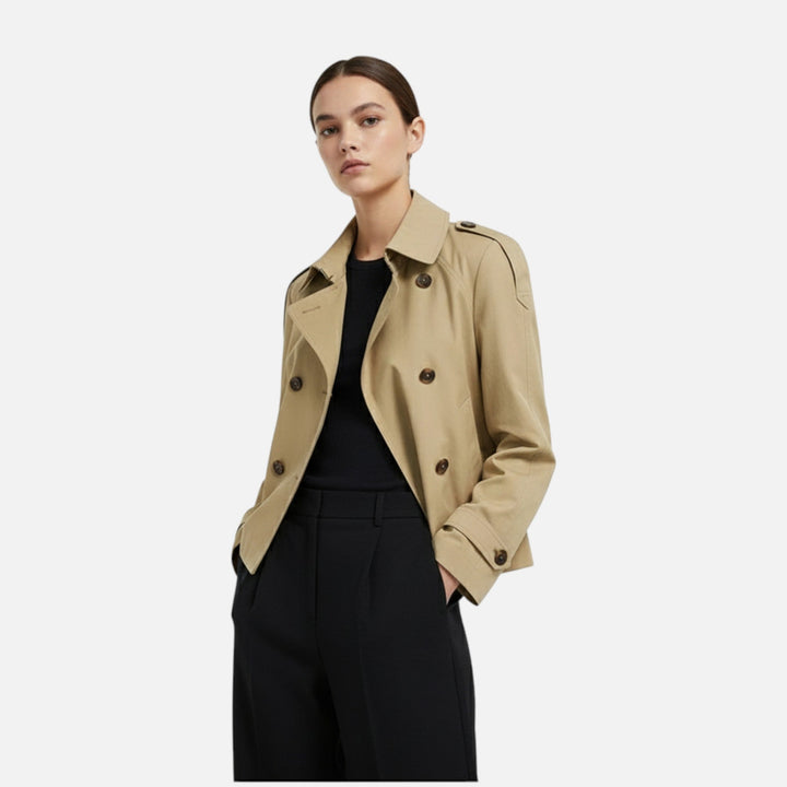 Mila | Trench corto da donna, chic e senza tempo 1