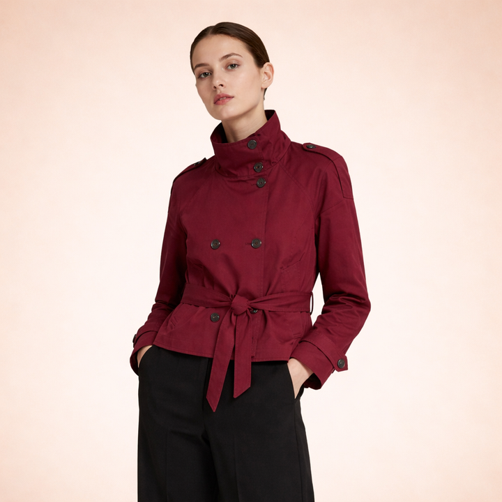 Mila | Trench corto da donna, chic e senza tempo 5