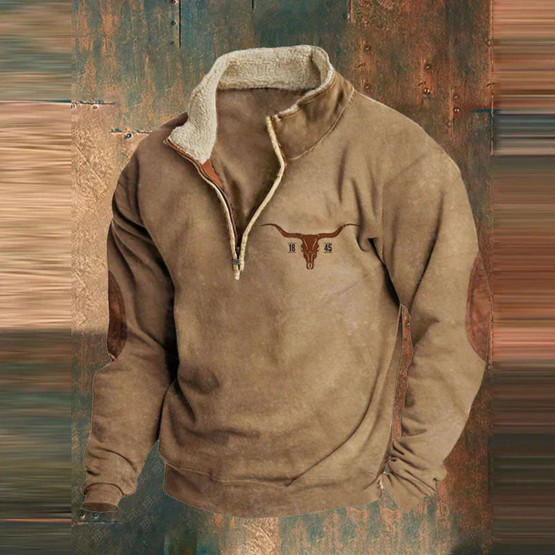 Milan | Maglione da Uomo – Elegante, Caldo & Versatile con Zip a Un Quarto 3