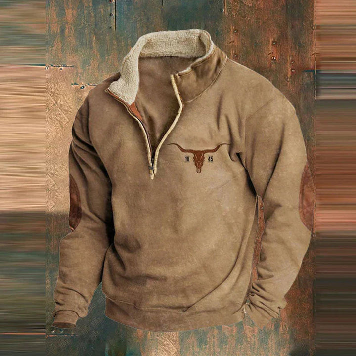 Milan | Maglione da Uomo – Elegante, Caldo & Versatile con Zip a Un Quarto 3