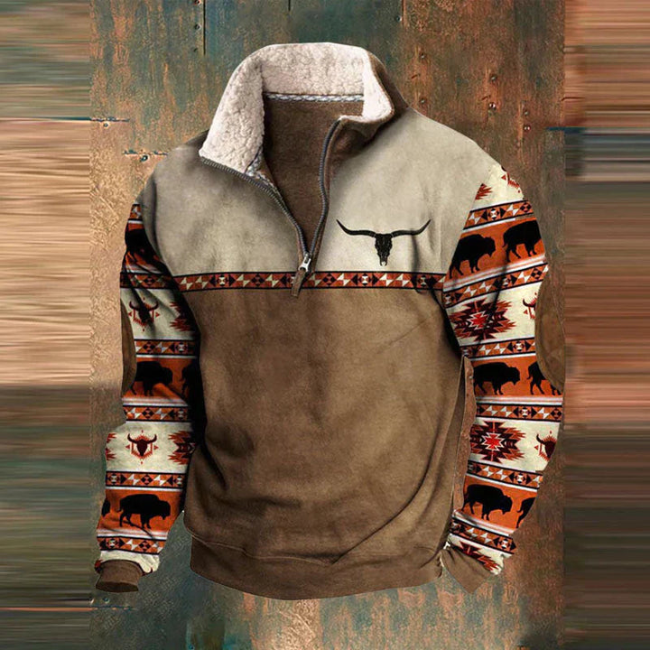 Milan | Maglione da Uomo – Elegante, Caldo & Versatile con Zip a Un Quarto 4