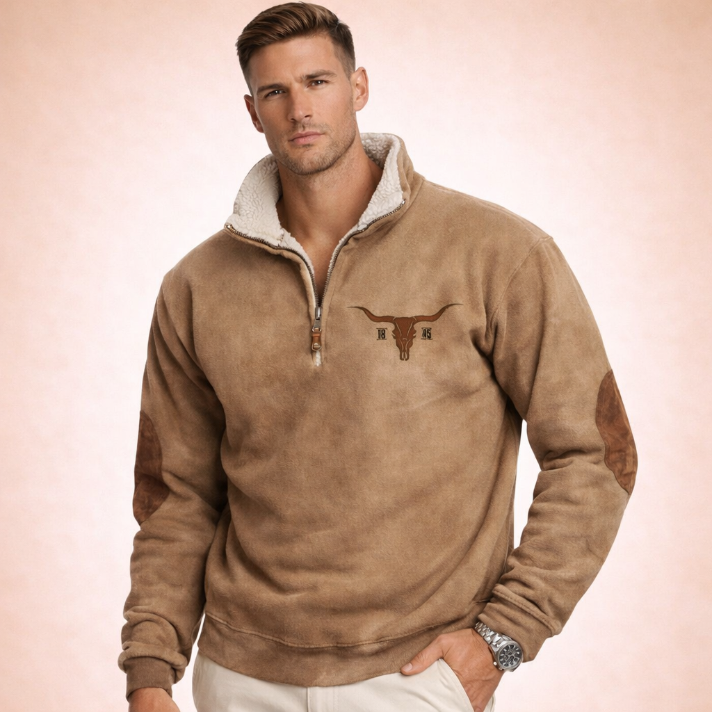 Milan | Maglione da Uomo – Elegante, Caldo & Versatile con Zip a Un Quarto 5