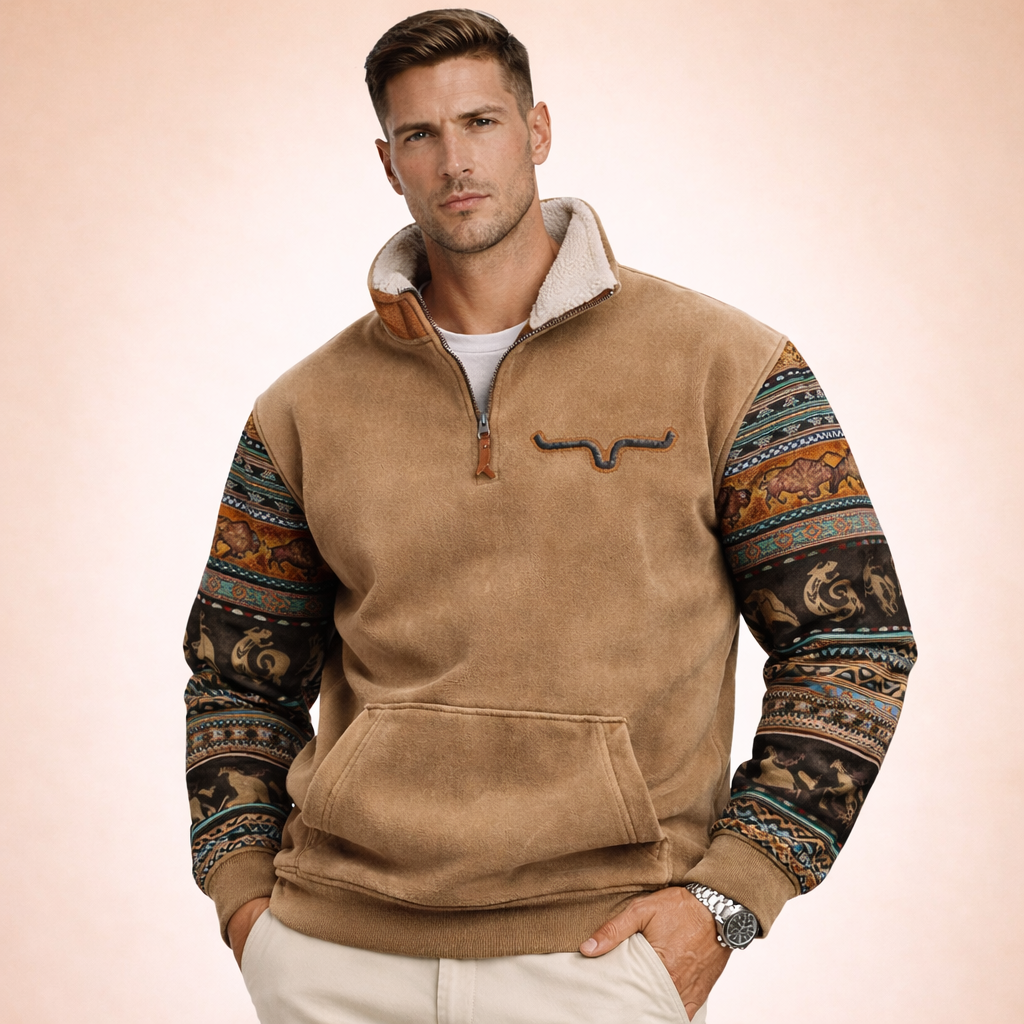 Milan | Maglione da Uomo – Elegante, Caldo & Versatile con Zip a Un Quarto 6