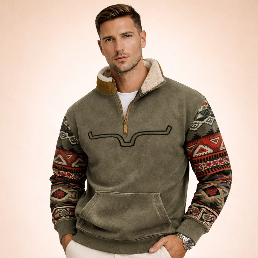 Milan | Maglione da Uomo – Elegante, Caldo & Versatile con Zip a Un Quarto 7