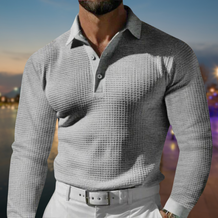Milan | Polo Manica Lunga Uomo – Elegante, Comoda &amp; Versatile 0