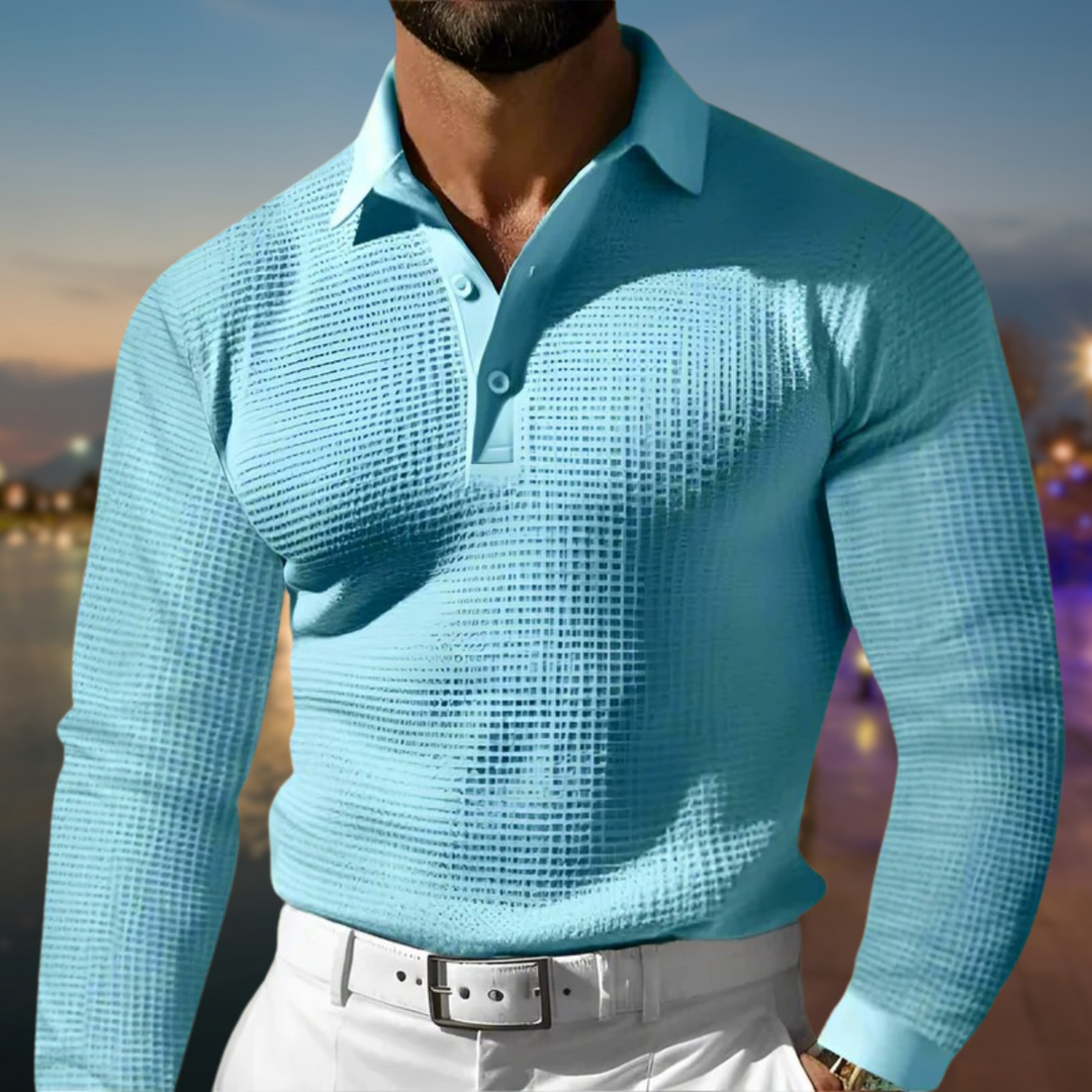 Milan | Polo Manica Lunga Uomo – Elegante, Comoda &amp; Versatile 1