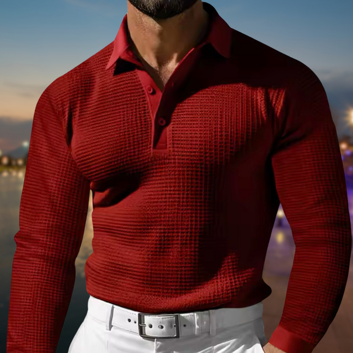 Milan | Polo Manica Lunga Uomo – Elegante, Comoda &amp; Versatile 3