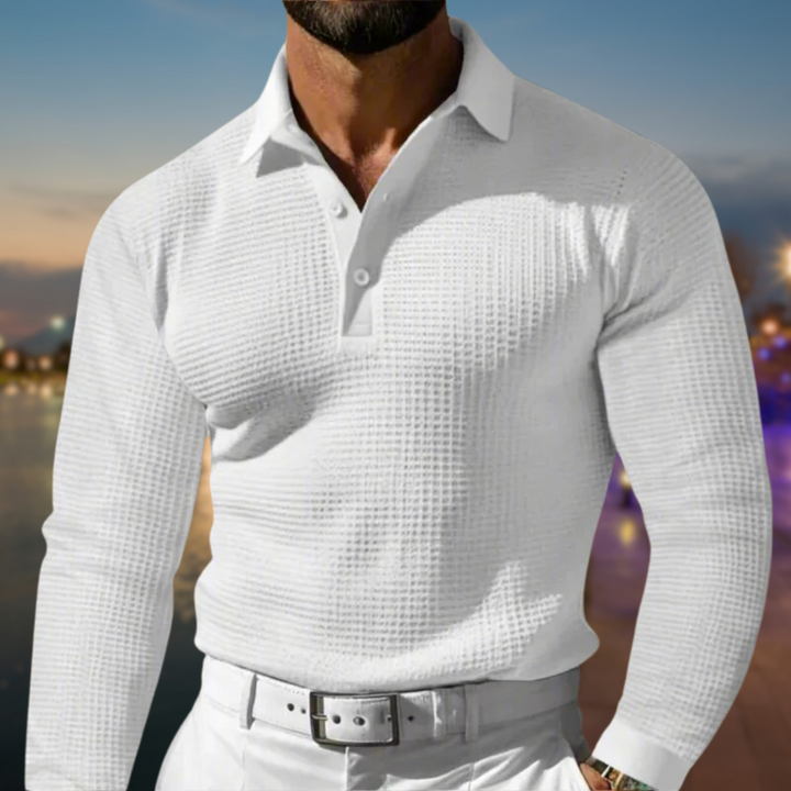 Milan | Polo Manica Lunga Uomo – Elegante, Comoda &amp; Versatile 5