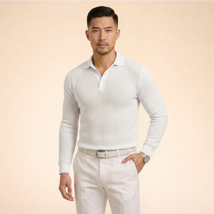 Milan | Polo Manica Lunga Uomo – Elegante, Comoda &amp; Versatile 8