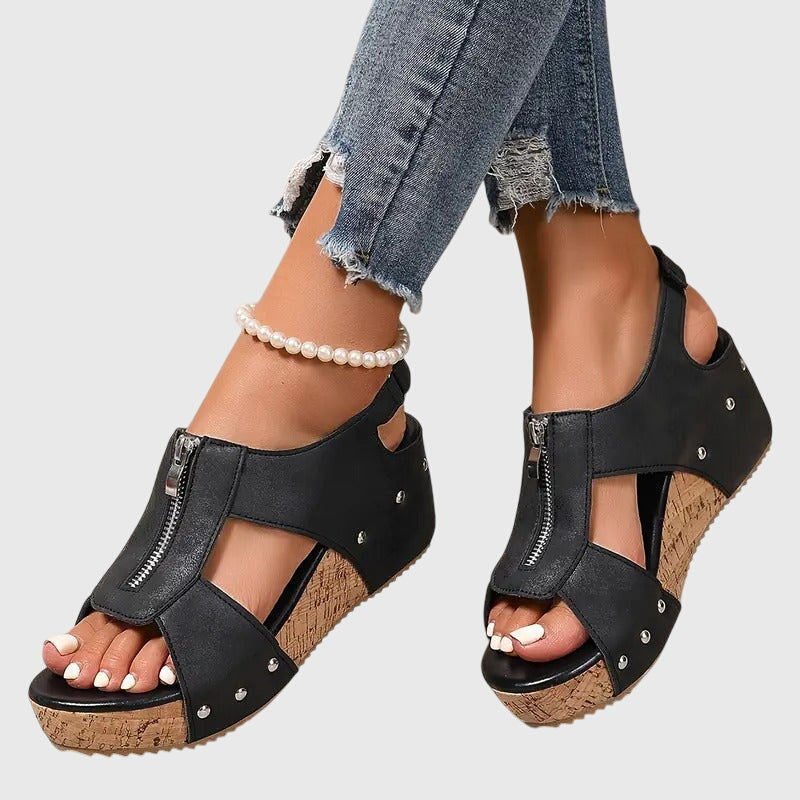Milda | Sandali Donna Comodi, Eleganti e Ergonomici con Cerniera 3