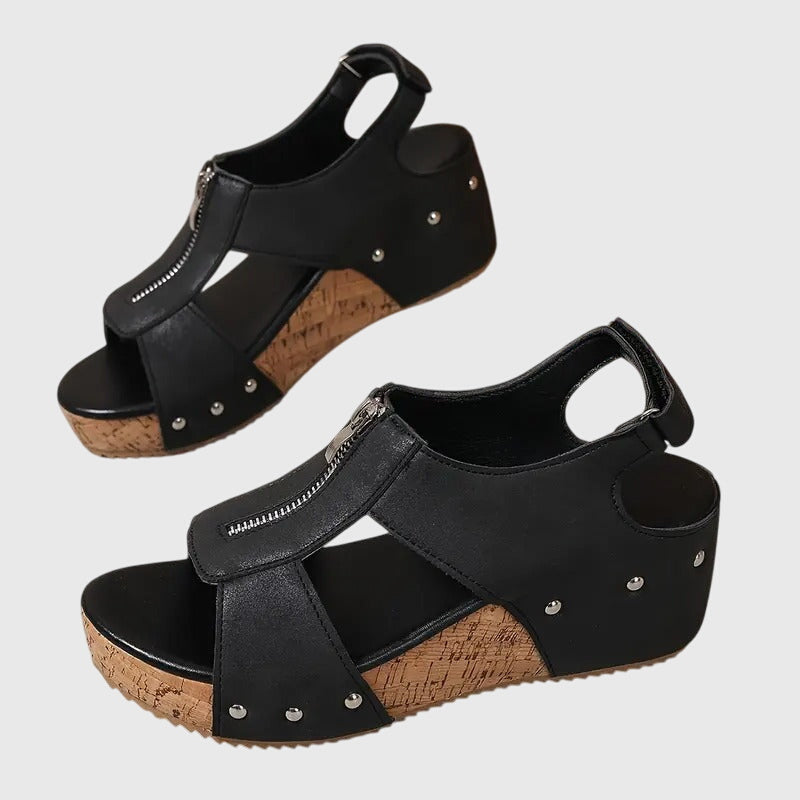 Milda | Sandali Donna Comodi, Eleganti e Ergonomici con Cerniera 4