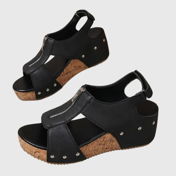 Milda | Sandali Donna Comodi, Eleganti e Ergonomici con Cerniera 4