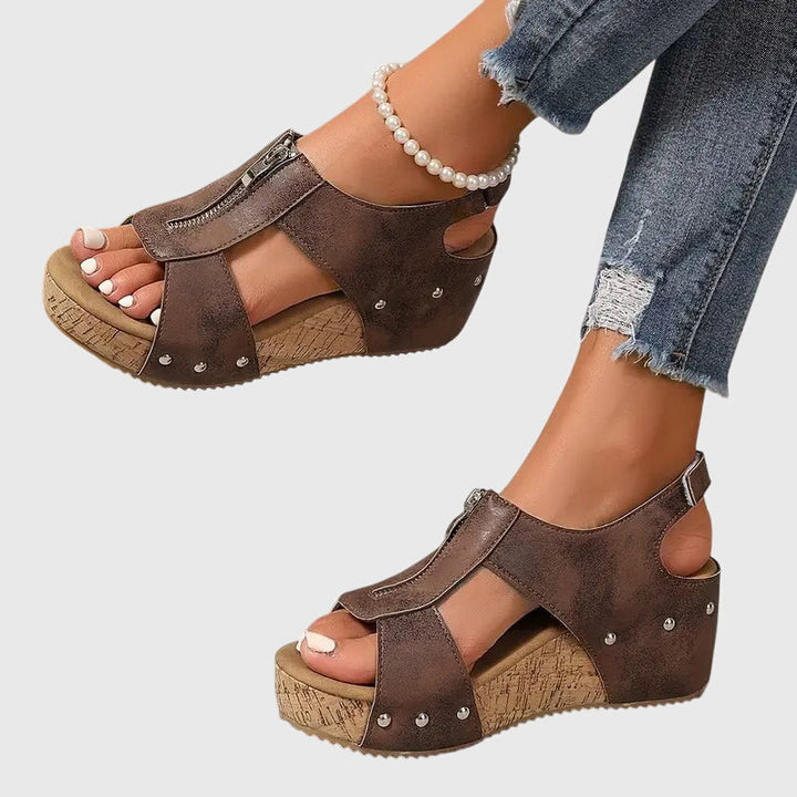 Milda | Sandali Donna Comodi, Eleganti e Ergonomici con Cerniera 5