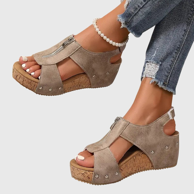 Milda | Sandali Donna Comodi, Eleganti e Ergonomici con Cerniera 7