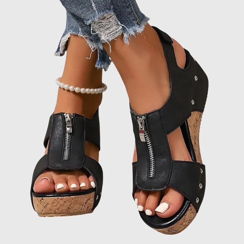 Milda | Sandali Donna Comodi, Eleganti e Ergonomici con Cerniera 8