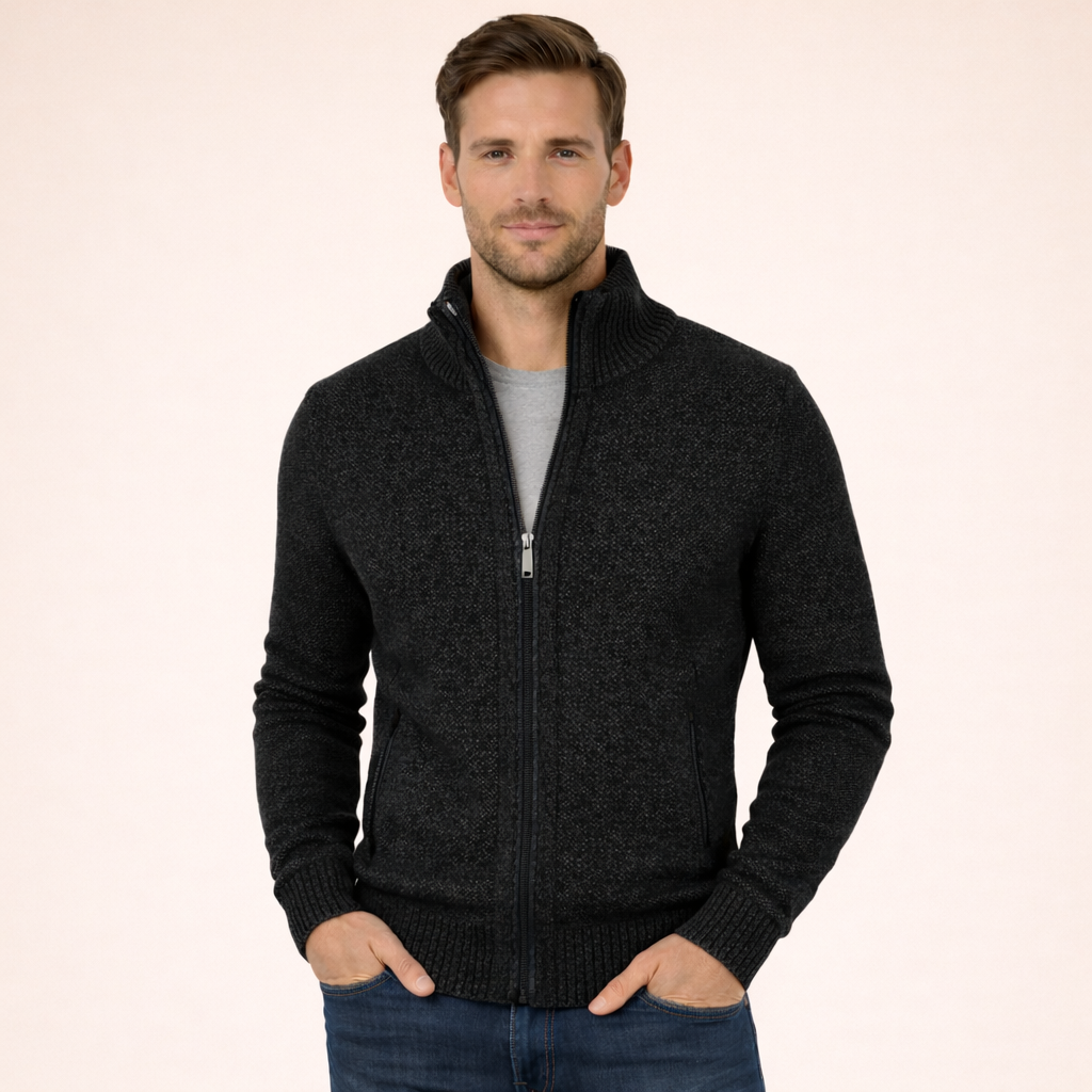 Milo | Cardigan Uomo Invernale – Elegante, Caldo & Confortevole 1