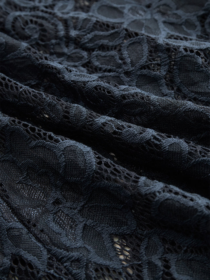 Mira | Abito Midi Elegante da Donna – Design Senza Maniche e Dettagli in Pizzo 5