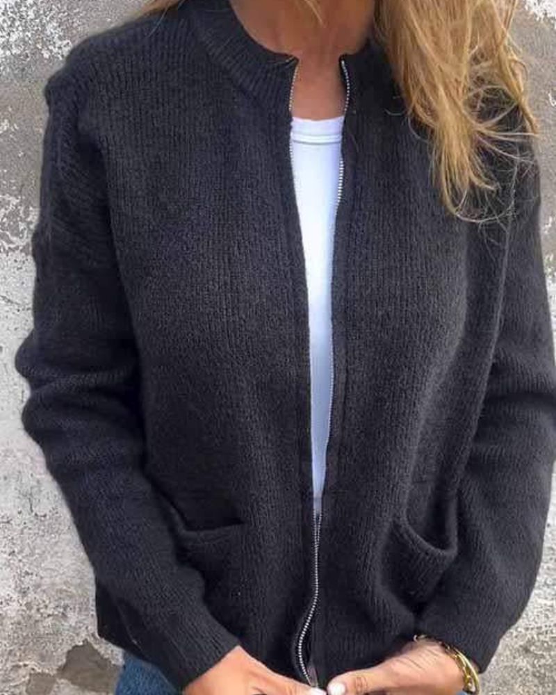 Mira | Cardigan Donna Elegante Lungo Morbido Vestibilità Ampia 1